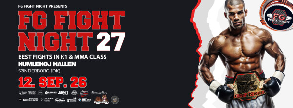 FG FIGHT NIGHT 27 – 20 ÅRS JUBILÆUM